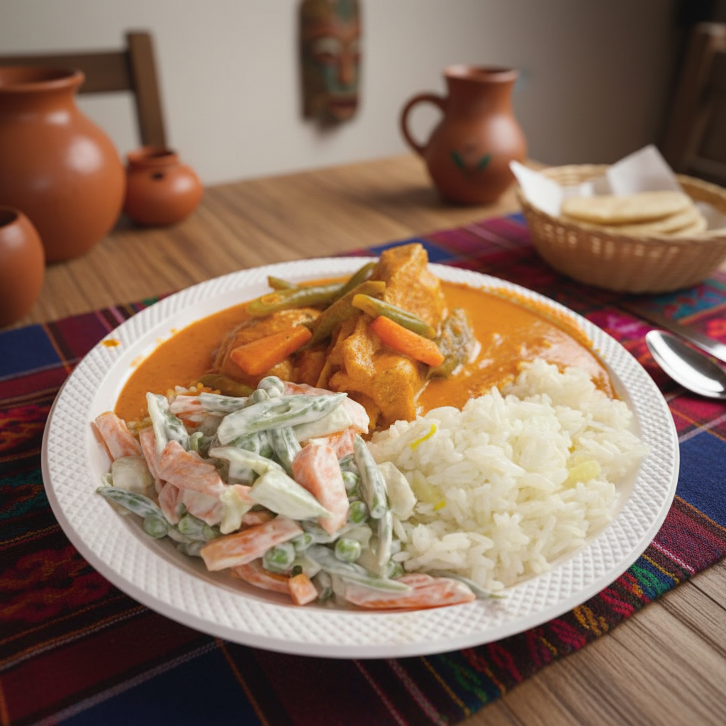 COSTILLA DE PUERCO EN AMARILLO